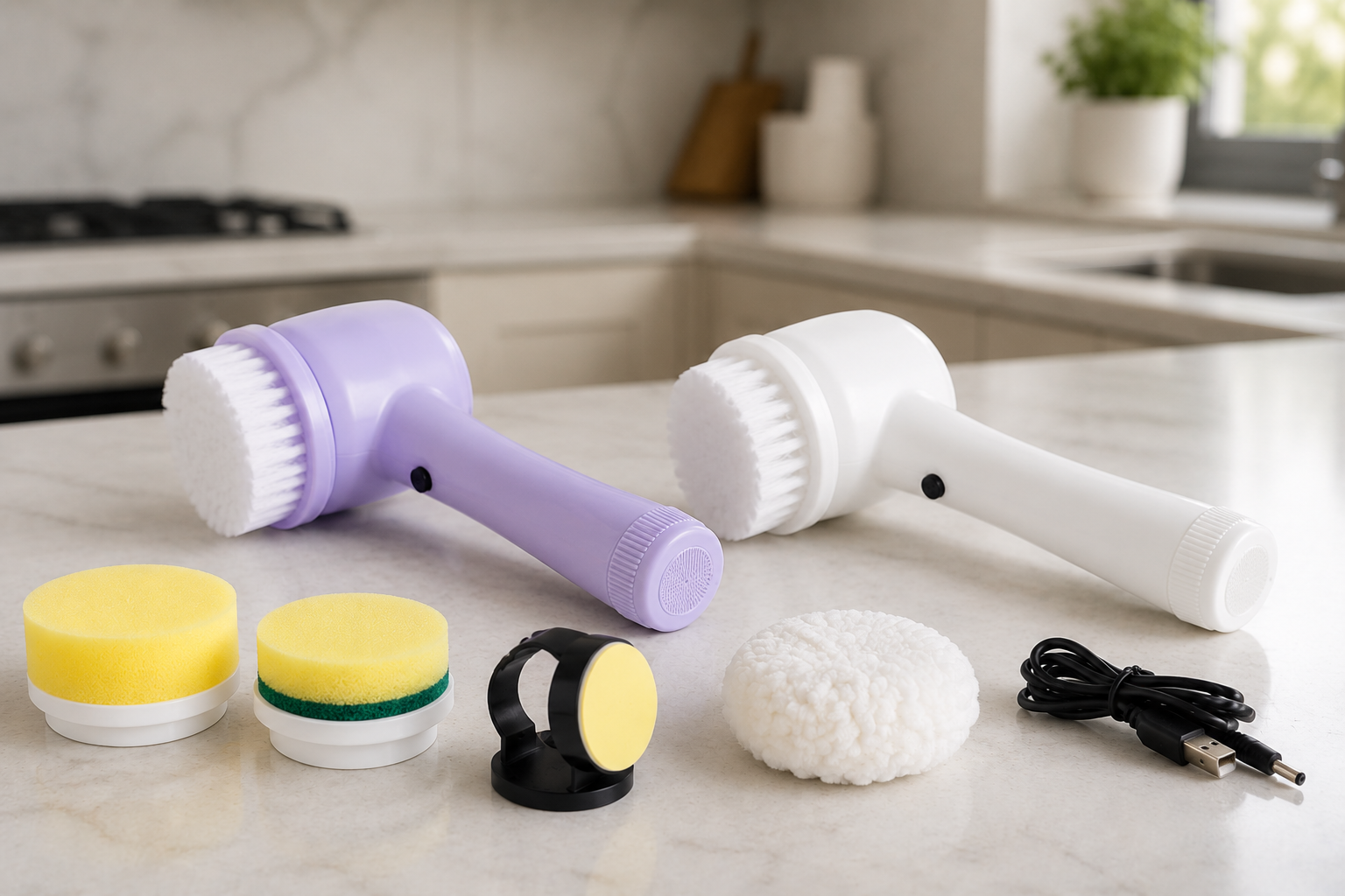 Cordless Electric Spin Scrubber